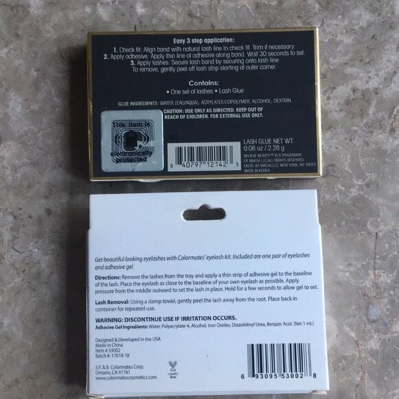 New ✨ set of two lashes with two adhesive gels - Picture 3 of 4